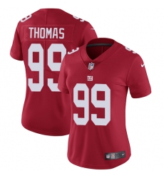 Women's Nike New York Giants #99 Robert Thomas Red Alternate Vapor Untouchable Limited Player NFL Jersey