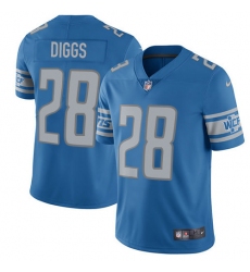 Youth Nike Detroit Lions #28 Quandre Diggs Limited Light Blue Team Color Vapor Untouchable NFL Jersey