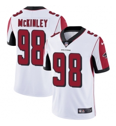 Youth Nike Atlanta Falcons #98 Takkarist McKinley White Vapor Untouchable Limited Player NFL Jersey