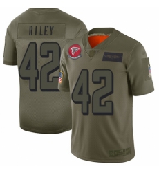 Men's Atlanta Falcons #42 Duke Riley Limited Camo 2019 Salute to Service Football Jersey