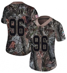 Women's Nike Baltimore Ravens #96 Brent Urban Limited Camo Salute to Service NFL Jersey