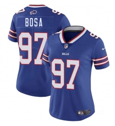 Women's Buffalo Bills #97 Joey Bosa Royal 2025 Vapor Stitched Football Jersey(Run Small)