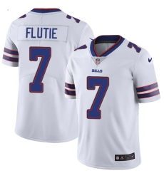 Youth Nike Buffalo Bills #7 Doug Flutie White Vapor Untouchable Limited Player NFL Jersey