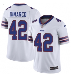 Men's Nike Buffalo Bills #42 Patrick DiMarco White Vapor Untouchable Limited Player NFL Jersey