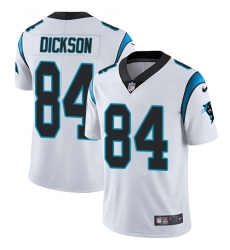 Youth Nike Carolina Panthers #84 Ed Dickson White Vapor Untouchable Limited Player NFL Jersey
