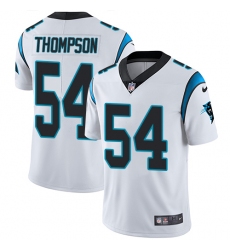 Youth Nike Carolina Panthers #54 Shaq Thompson White Vapor Untouchable Limited Player NFL Jersey