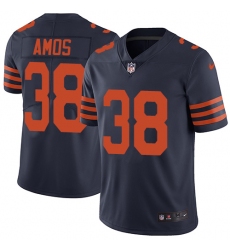 Youth Nike Chicago Bears #38 Adrian Amos Navy Blue Alternate Vapor Untouchable Limited Player NFL Jersey