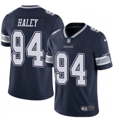Men's Nike Dallas Cowboys #94 Charles Haley Navy Blue Team Color Vapor Untouchable Limited Player NFL Jersey