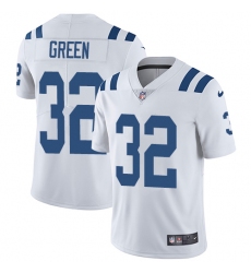 Men's Nike Indianapolis Colts #32 T.J. Green White Vapor Untouchable Limited Player NFL Jersey