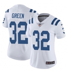 Women's Nike Indianapolis Colts #32 T.J. Green White Vapor Untouchable Limited Player NFL Jersey
