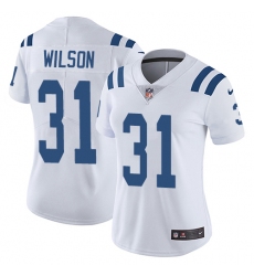 Women's Nike Indianapolis Colts #31 Quincy Wilson White Vapor Untouchable Limited Player NFL Jersey