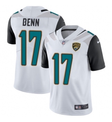 Youth Nike Jacksonville Jaguars #17 Arrelious Benn White Vapor Untouchable Limited Player NFL Jersey
