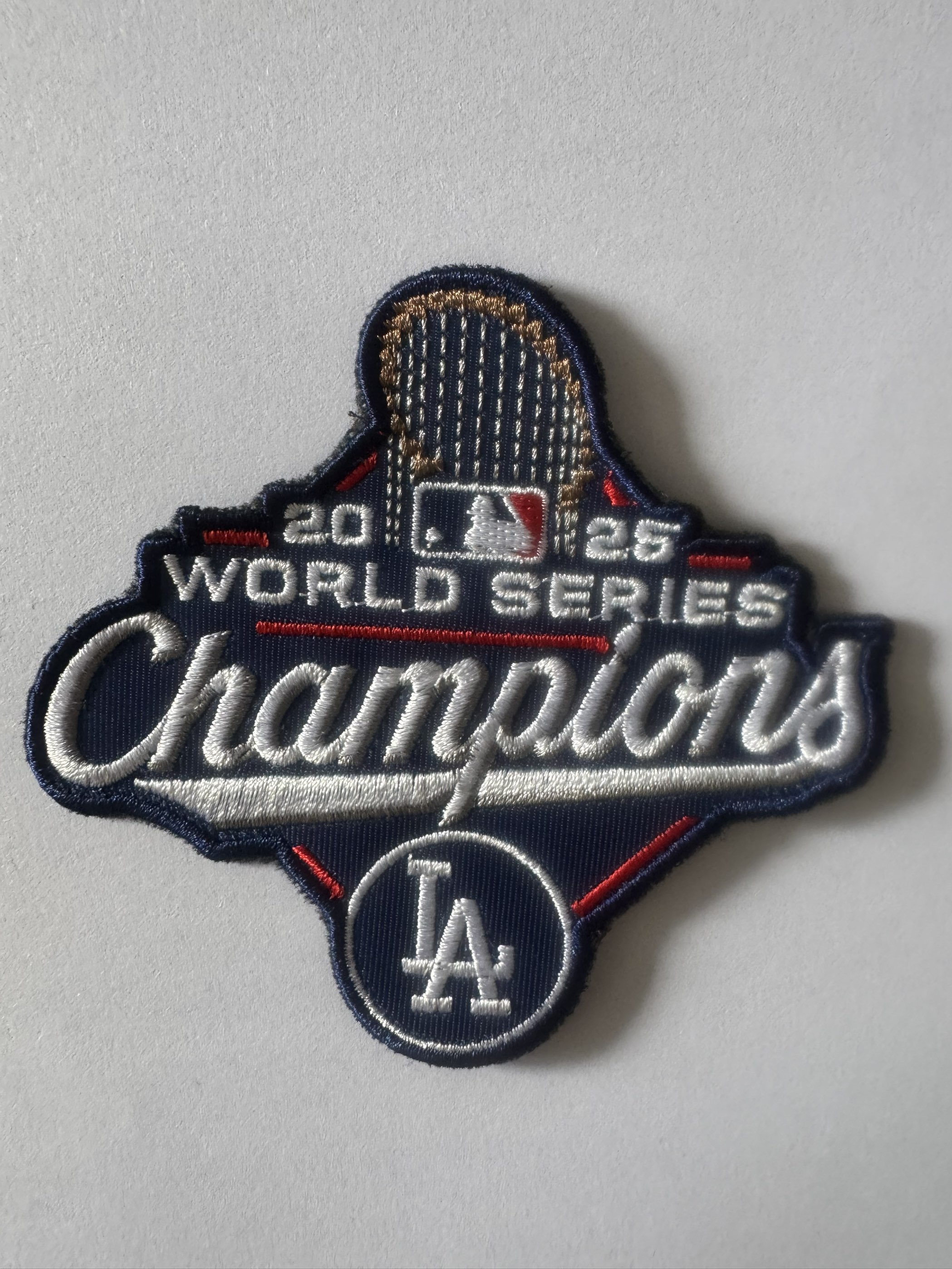 2025 World Series Champions stitched Patches